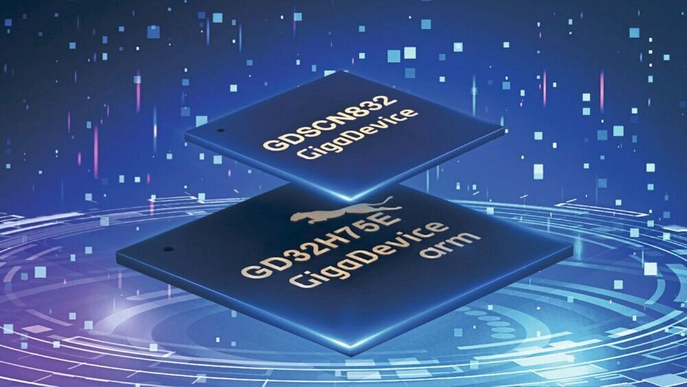 The 32-bit microcontroller is part of Gigadevice’s GD32 MCU family
